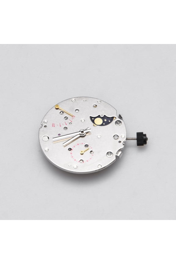 Watch Movement 28800 Frequency 40 Hours Power Reserve With Moon Phase Function for Wristwatch Repair