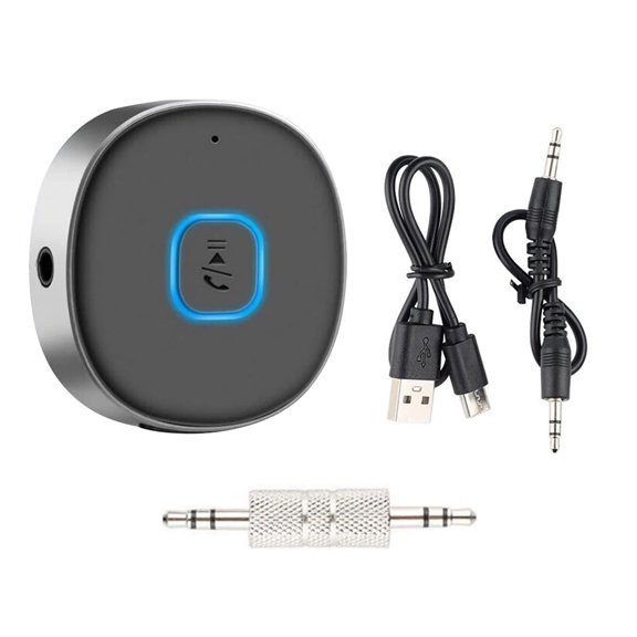 TAPDRA Wireless Bluetooth Audio Receiver 16 Hours Working Time Battery Indicator Multi Function Button For Wired Headphone Upgrade