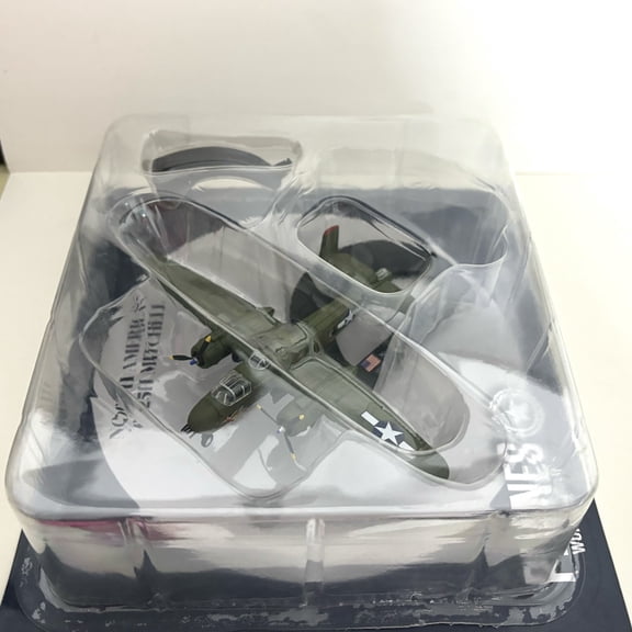 TAPDRA Wwii B-25 Mitchell Bomber Diecast Model 1:144 Scale Alloy Plastic For Display Collection Giving