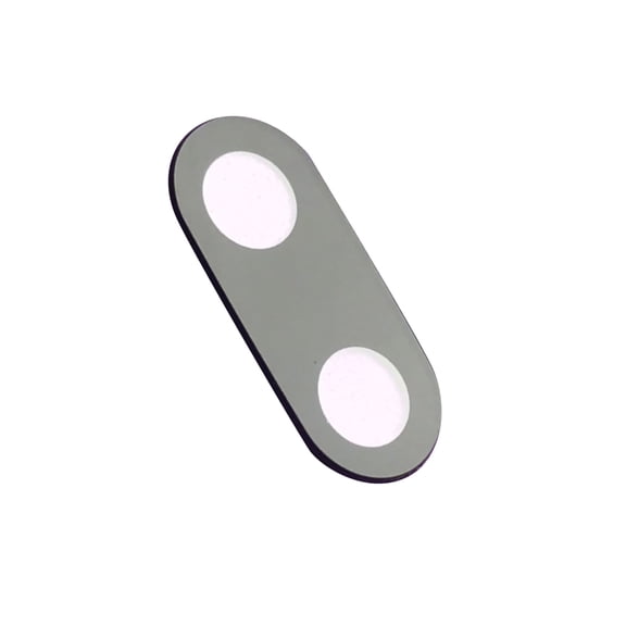 TAPDRA Black Back Camera Lens, Glass Replacement, Adhesive, For Cracked Photo Lens