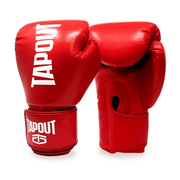 TAPOUT Boxing Gloves with Breathable Mesh Palm for Men and Women in Training, Muay Thai, Kickboxing, Sparring, and MMA