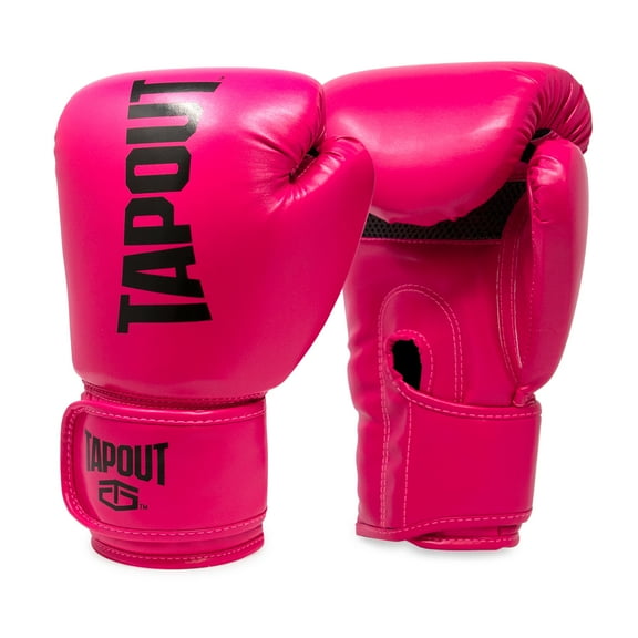 TAPOUT Boxing Gloves with Breathable Mesh Palm for Men and Women in Training, Muay Thai, Kickboxing, Sparring, and MMA
