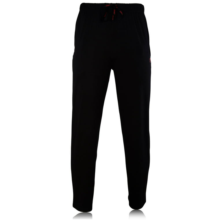 TAPOUT Mens Lounge Pants Pockets Drawstring Super Soft Jersey