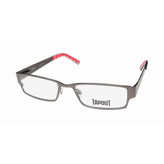 TAPOUT TAPMO112 EYEGLASS FRAME/GLASSES STAINLESS STEEL FULL-RIM GENUINE DESIGNER