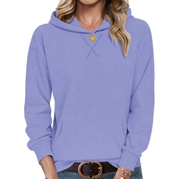 TARAINYA Women Hoodie Pullover Long Sleeve Casual Hooded Sweatshirt with Pocket Fall Winter Tops