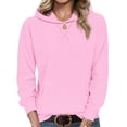 thumbnail image 1 of TARAINYA Women Hoodie Pullover Long Sleeve Casual Hooded Sweatshirt with Pocket Fall Winter Tops, 1 of 8