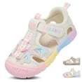 thumbnail image 1 of TARANIS Toddler Sandals for Boys and Girls, Wide Toe Box, Closed Toe, Mesh Upper, 1 of 8