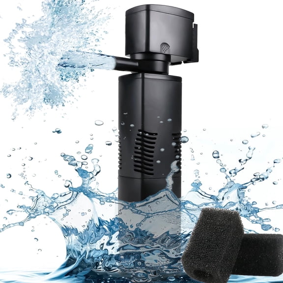 TARARIUM Aquarium Filter for 55-150 Gallons Tank, Internal Fish Tank Filter, Powerful Pump Submersible for Large Fish Tanks, Turtle Tanks, Kois Aeration Deodorization