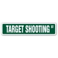thumbnail image 1 of TARGET SHOOTING Street Sign arrows guns rifles range bb | Indoor/Outdoor |  30" Wide, 1 of 5
