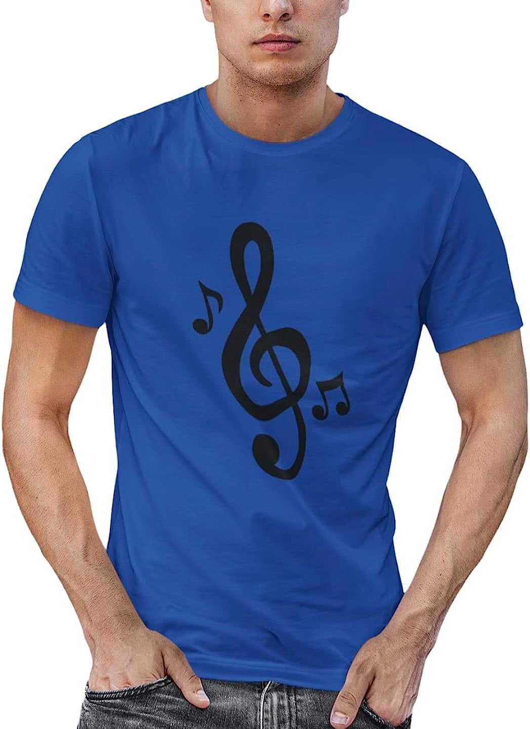 Men's 100% Cotton Tshirt - Soft Graphic Tee For Casual Wear, Comfortable & Breathable