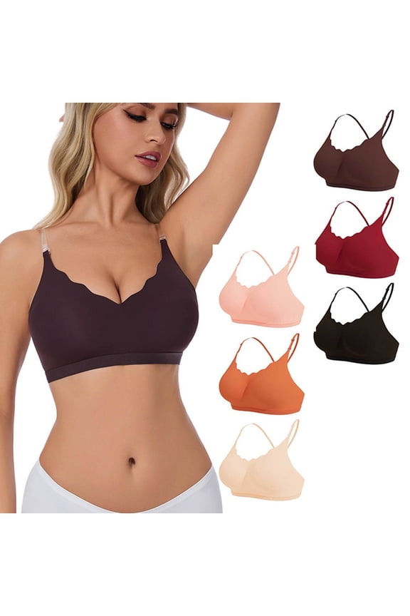 Sports Bra for Women Adjustable Straps Cross Back Sports Bras Plus Size Support Workout Bras Full Coverage Beauty Back Yoga Gym Bras Khaki S