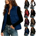 thumbnail image 1 of TARIENDY Womens Short Puffer Vest Lightweight Zip Up Stand Collar Vests Winter Jacket with Side Pockets Sleeveless Warm Quilted Outerwear Gray L, 1 of 9