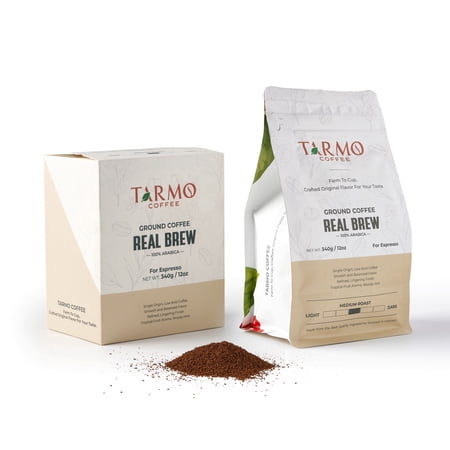 TARMO - REAL BREW | Low Acid 100% ARABICA Ground Coffee | Specialty Vietnamese Coffee | Single Origin Medium Roast | Coffee Ground 12 Oz Bag