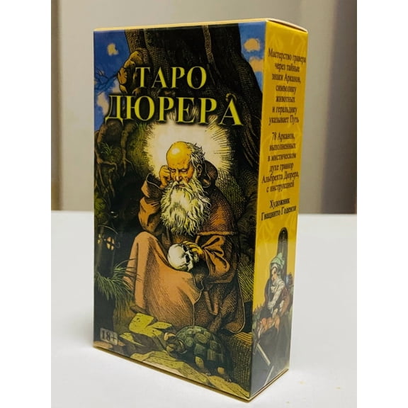 TARO DUREA 78pcs Russian Version Divination Oracle Cards Family Party Entertainment Board Games