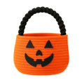 thumbnail image 1 of TAROFIIH Halloween Candy Gift Basketâ20x20 Cm Cotton-Woven Candy Basket, A Reusable Holiday Candy Storage Basket for Parties; Small Woven Basket, Ideal for Gift-Giving, 1 of 5