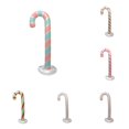Stick Point Up TAROFIIH Inflatable Candy Cane, Blow Up Walking Stick Prop, Holiday ...