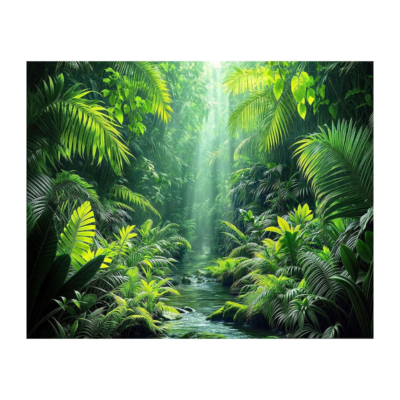 Polyester Studio TAROFIIH Jungle Backdrop, Tropical Rainforest Photography Background ...