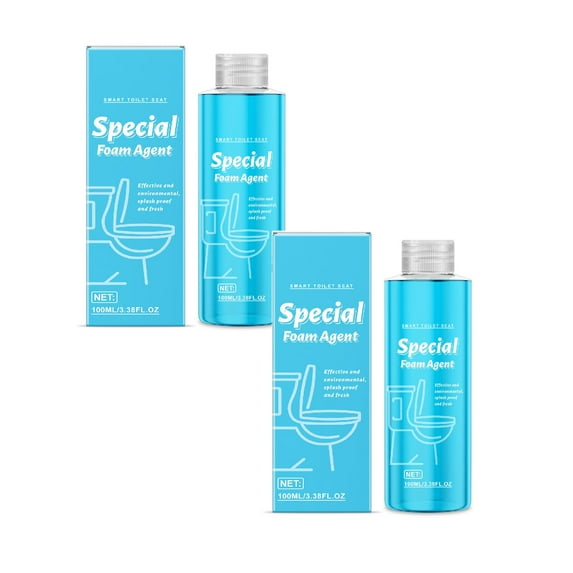 TAROFISH 100ML Automatic Toilet Cleaner and Deodoriser, Lemon Scented Fresh Bathroom Cleaner