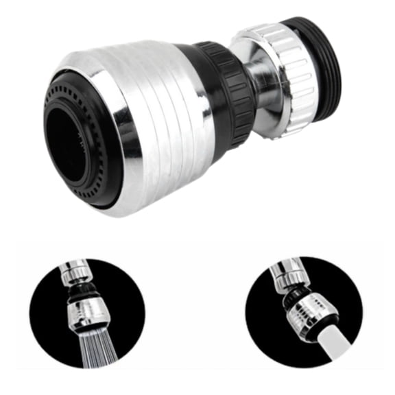 TAROFISH 2 Modes 360° Degree Swivel Faucet Aerator Deluxe Water Saving Faucet Sprayer Water Saving Bubbler Pressurized Faucet Filter Kitchen Accessories,2 Pcs