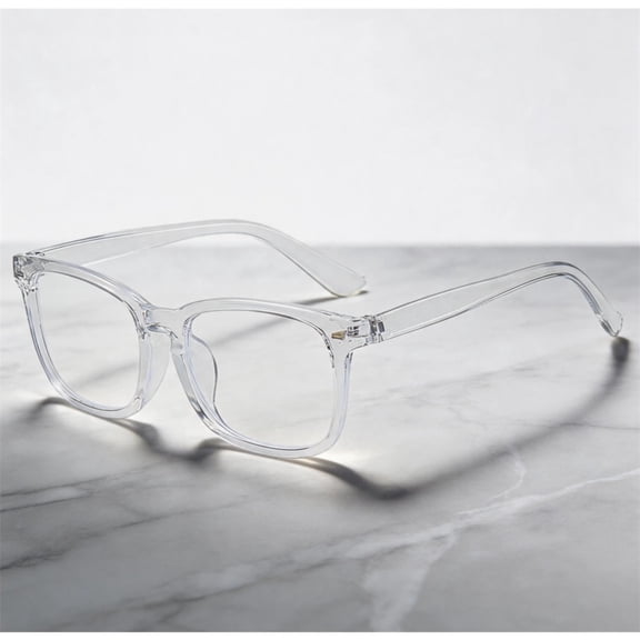 TAROFISH Blue-Light-Blocking Fashion Glasses (Unisex) Relieve Eye Strain and Block UV Rays; Ideal for Office Work and Computer Use