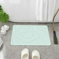 thumbnail image 1 of TAROFISH Diatomaceous Earth Bath Mat 15.75x23.62 Inch Fast Absorbing Quick Dry Bathroom Rug Non-slip Shower Mat Stone Bath Mat for Bathroom Floor,Mint Green,1PC, 1 of 7