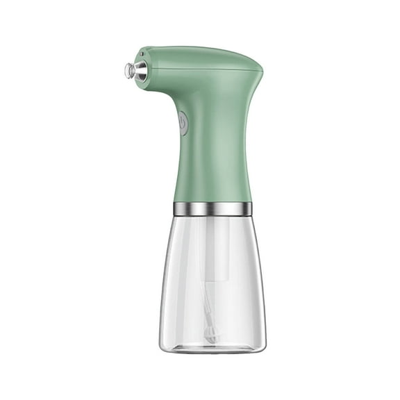 TAROFISH Home Electric Oil Sprayer 240ml Electric Oil Dispenser, Automatic Oil Spray Bottle, Oil Vinegar Sauce Dispenser for Kitchen Cooking Oil.,Green