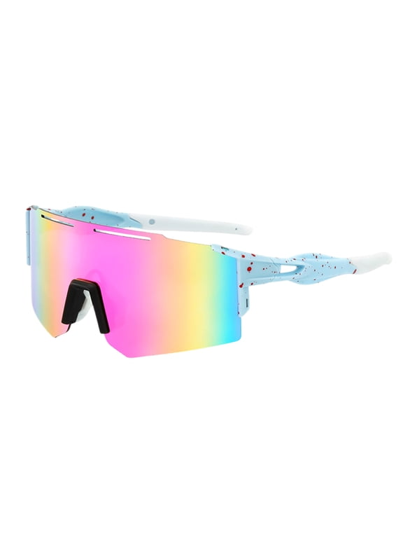 Men's and Women's Sports Sunglasses; Polarised Sports Sunglasses, Suitable for Baseball, Cycling and UV400 Protection