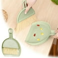 thumbnail image 1 of TAROFISH Mini Cleaning Set Small Animal Cage Brush and Dustpan Space Saving Design with Hanging Hole for Hamsters Guinea Pigs Rabbits 8.27 Inch,Green,1, 1 of 6