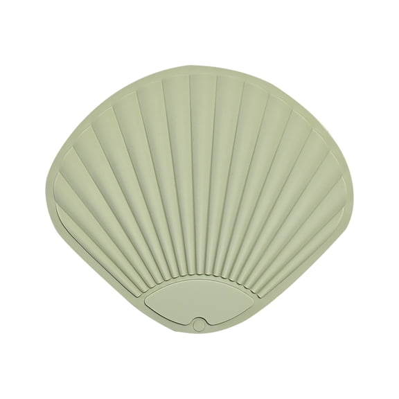 TAROFISH Shell-Shaped Silicone Heat-Resistant Mat, Suitable for Dining Tables, Can Be Used to Place Hot Dishes, Pots and Pans, And Can Also Be Used on Kitchen Countertops.
