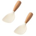 thumbnail image 1 of TAROFISH White Standing Silicone Rice Spoon Paddle, Household Rice Shovel Heat Resistant Anti-scalding Rice Scooper, Rice and Potato Servers, Serving Spoons, 1 of 6