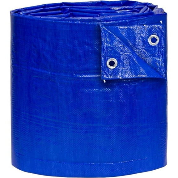 TARP SUPPLY Inc. 10'x18' Mutipurpose Blue Poly Tarp with Aluminum Grommets and Rope Reinforced Edges, Waterproof, UV Resistant Lightweight 5 Mil Protective Cover for Car, Camping, Outdoor