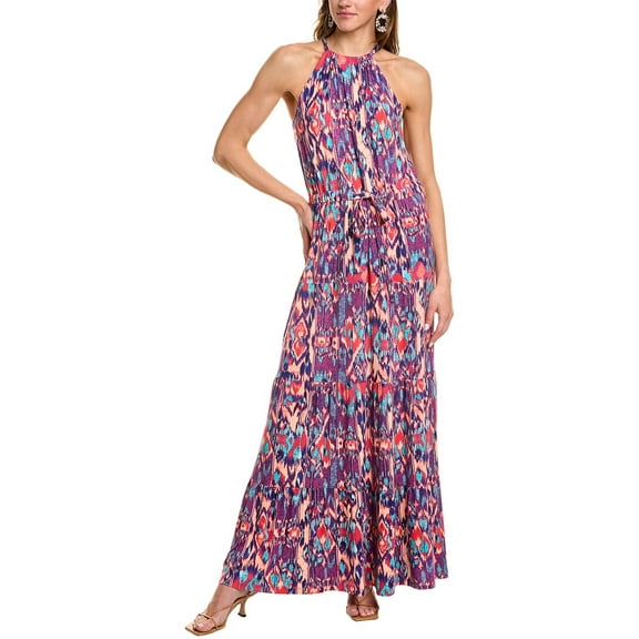 TART womens  Violet Maxi Dress, xs, Purple