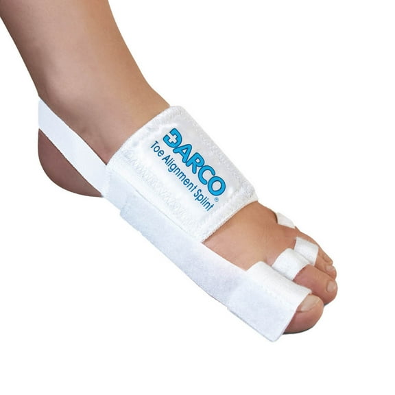 TAS Toe Splint Foot Brace, Easy Strap Closure, One Size Fits Most, 1 Ct