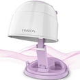 thumbnail interactive-video image 1 of TASALON 1875W Ionic Hooded Hair Dryer with 3 Heat Settings, Professional Sit-Under Dryer for Home & Salon, Portable Ceramic Hair Dryer Bonnet,Purple, 1 of 8
