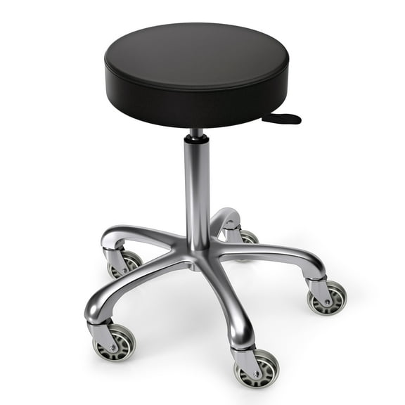 Tasalon Urban Soft Swivel Stool, Black (1 Piece)