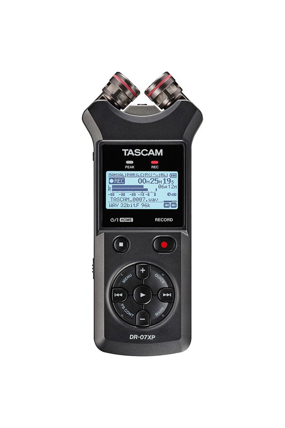 DR07XP 32Bit Float Handheld Recorder & USBC Audio Interface
