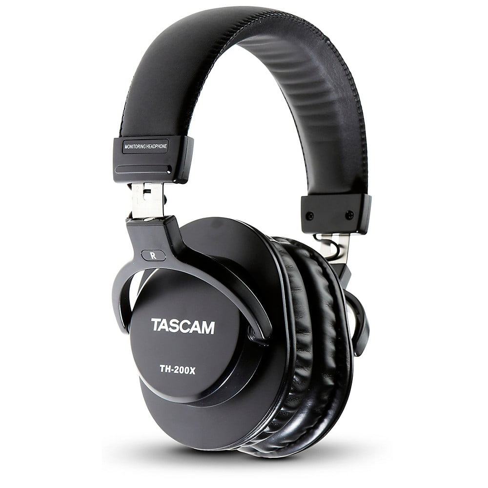 TASCAM TH-200X Closed-Back Recording and Mixing Studio Headphones