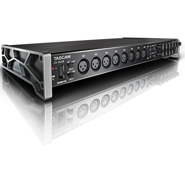 TASCAM US-16×08 TASCAM US-16x08 USB Audio Interface - Walmart.com