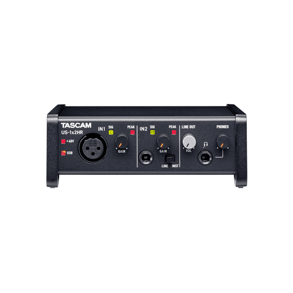 TASCAM US-1X2HR 2-Channel USB Audio Interface