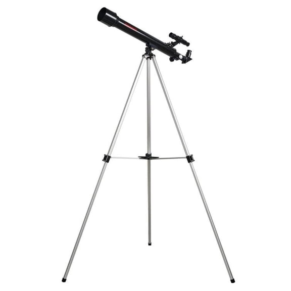 TASCO Spacestation Refractor Telescope 600x50mm With Tripod, Black T60050W