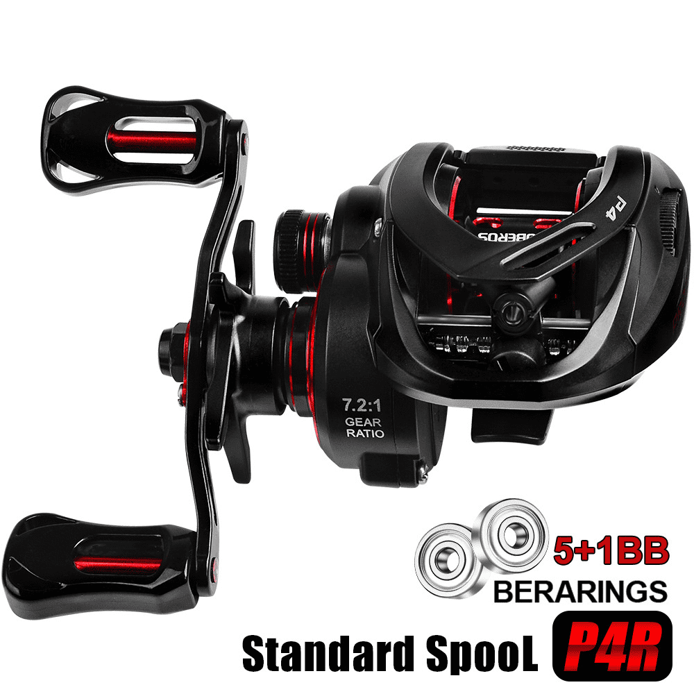 TASHHAR Baitcasting Fishing Reel Ultralight Baitcaster Reels,