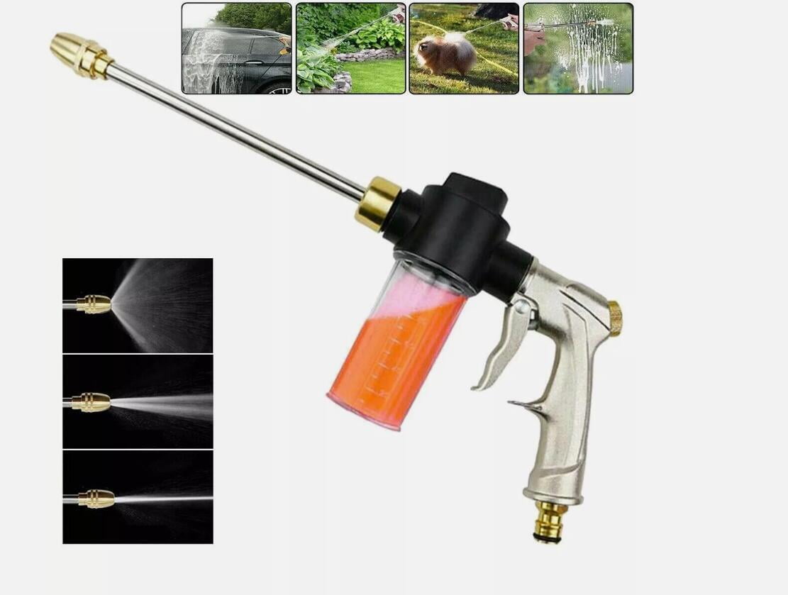 TASHHAR Car Snow Foam Lance Washer Gun High Pressure Foam Cannon Garden Washer Soap Bottle Sprayer