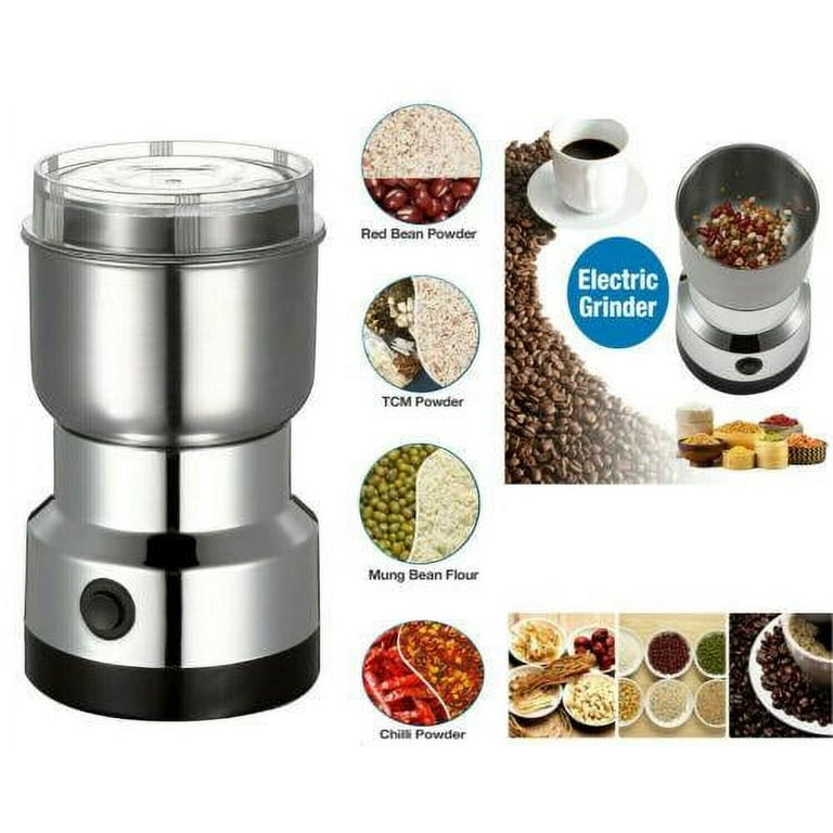 Multifunctional Nuts Beans Spices Blender Grains Grinder Machine Electric  Coffee Grinder for home Kitchen Coffe Chopper Blades - AliExpress
