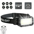 thumbnail image 1 of TASHHAR Led Headlamp Super Bright USB Rechargeable Headlight Torch Work Light Head Band Lamp for Outdoor Hiking & Camping Flashlight Forehead Lights, 1 of 11