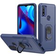 thumbnail image 1 of TASHHAR Moto G Play 2023 Case with Magnetic Ring Kickstand Military Grade Double Layer Drop Protection Rugged Detachable for Motorola G Play 2023/G Pure/G Power 2022 Phone - Blue, 1 of 9