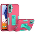 thumbnail image 1 of TASHHAR Samsung Galaxy A14 5G Case with Magnetic Car Mount Kickstand Military Grade Full Body Double Layer Drop Protection Rugged Durable for Galaxy A14 5G Phone - Rose Red&Green, 1 of 12