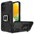 thumbnail image 1 of TASHHAR Samsung Galaxy A14 5G Case Magnetic Ring Kickstand Military Grade Double Layer Drop Protection Durable Detachable for Galaxy A14 5G Phone - Black, 1 of 8