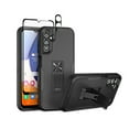 thumbnail image 1 of TASHHAR Samsung Galaxy A14 5G Case with Screen and Lens Protector and Magnetic Car Mount Kickstand Military Grade Full Body Double Layer Drop Protection Rugged Durable for Galaxy A14 5G Phone - Black, 1 of 12