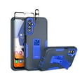 thumbnail image 1 of TASHHAR Samsung Galaxy A14 5G Case with Screen and Lens Protector and Magnetic Car Mount Kickstand Military Grade Full Body Double Layer Rugged Durable for Galaxy A14 5G Phone - Dark Blue&Blue, 1 of 12
