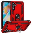 thumbnail image 1 of TASHHAR Samsung Galaxy A15 5G Case with Magnetic Ring Mount Kickstand Military Grade Full Body Double Layer Drop Protection Detachable for Galaxy A15 5G Phone - Red, 1 of 7